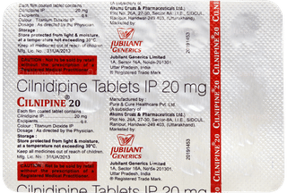 Cilnipine 20 Tablet 15