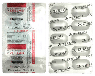 Citizine P 500/800 Mg Tablet 10