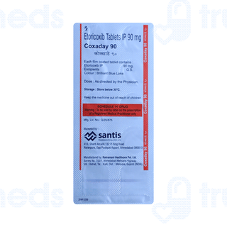 Coxaday 90 MG Tablet 10
