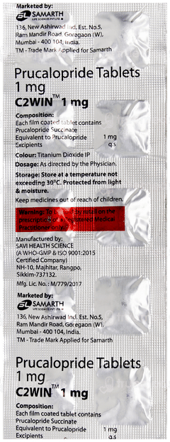 C2win 1Mg Tablet 10