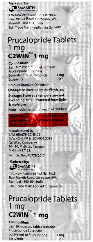 C2win 1Mg Tablet 10