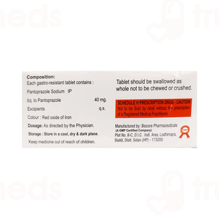 Burpease 40 MG Tablet 10