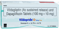 Vildapride D 100mg/10mg Tablet 10