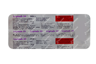 Lipitab 20 MG Tablet 10