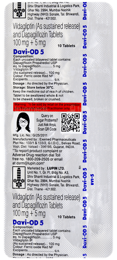 Davi Od 5 Tablet 10