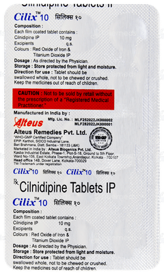 Cilix 10 Tablet 15 Cilix 10 Tablet 15