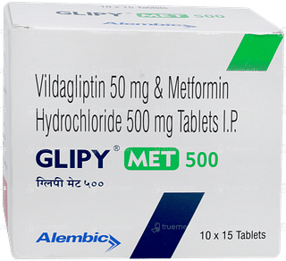 Glipy Met 500 Tablet 15