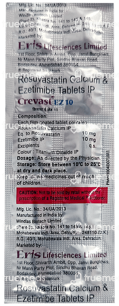 Crevast Ez 10 Tablet 10