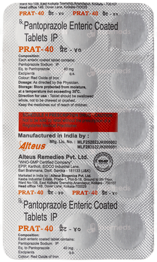 Prat 40 Tablet 15