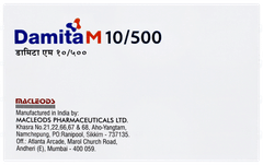Damita M 10/500 Tablet 15