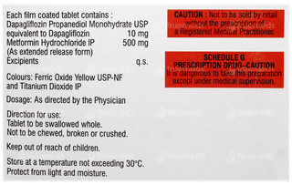 Damita M 10/500 Tablet 15