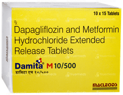 Damita M 10/500 Tablet 15