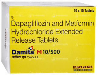 Damita M 10/500 Tablet 15
