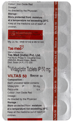 Viltas 50 Tablet 15 Viltas 50 Tablet 15