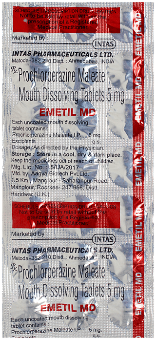Emetil Md Tablet 21