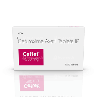 Ceflet 250 Mg Tablet 10