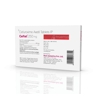 Ceflet 250 Mg Tablet 10