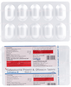 Cefredrox O 200/200 MG Tablet 10