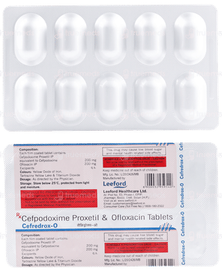 Cefredrox O 200/200 MG Tablet 10