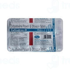 Cefredrox O 200/200 MG Tablet 10 Cefredrox O 200/200 MG Tablet 10