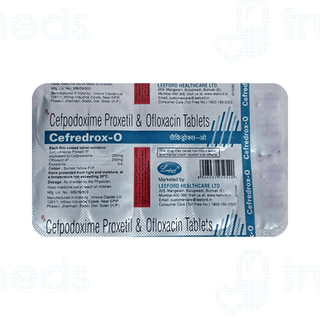 Cefredrox O 200/200 MG Tablet 10