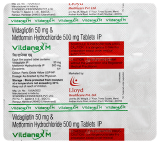 Vildanex M Tablet 15