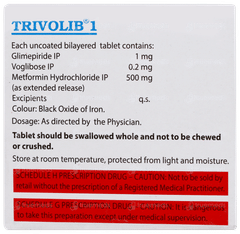 Trivolib 1 Tablet 15 Trivolib 1 Tablet 15