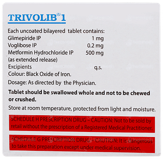 Trivolib 1 Tablet 15