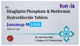 Janumap M 1000 Tablet 15