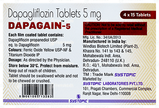 Dapagain 5 Tablet 15