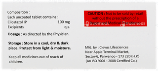 Cistaz 100 Tablet 10