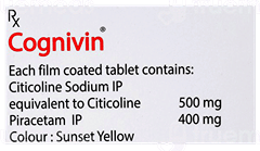 Cognivin 500 Mg Tablet 10 Cognivin 500 Mg Tablet 10