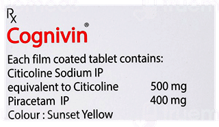 Cognivin 500 Mg Tablet 10