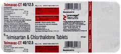 Telmavac Ct 40/12.5 Tablet 10 Telmavac Ct 40/12.5 Tablet 10