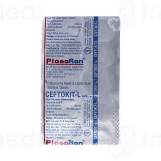 Ceftokit L 500 Mg/120 M Tablet 10