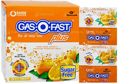 Gasofast Plus Orange Flavour Sugar Free Effervescent Tablet 2