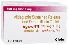 Vysov D 100mg/10mg Tablet 10