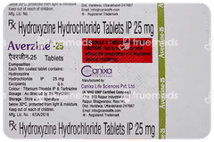 Averzine 25 Tablet 15 Averzine 25 Tablet 15
