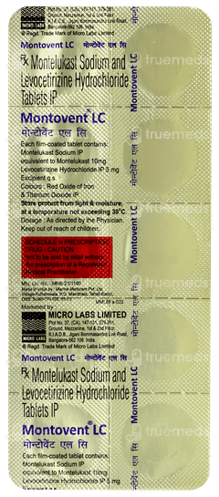 Montovent Lc Tablet 10