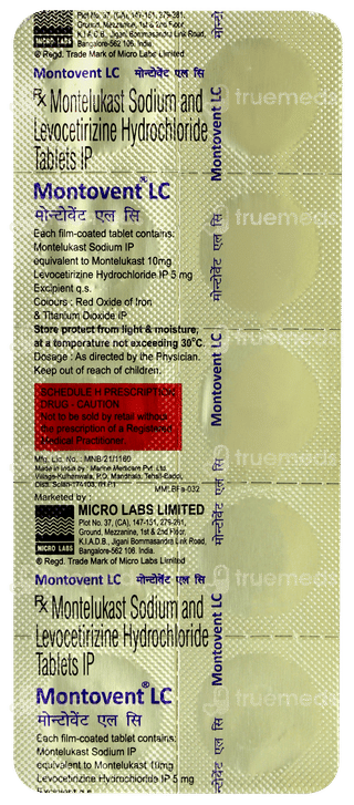Montovent Lc Tablet 10