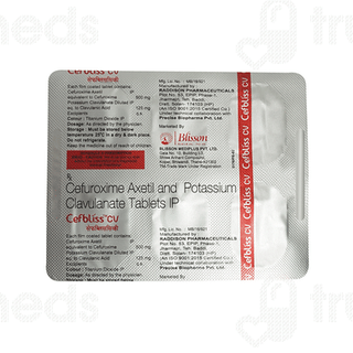 Cefbliss Cv 500/125 Mg Tablet 10