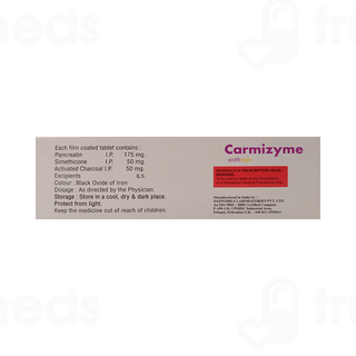 Carmizyme 50/175/50 MG Tablet 10