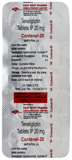 Contenel 20 Mg Tablet 10 Contenel 20 Mg Tablet 10