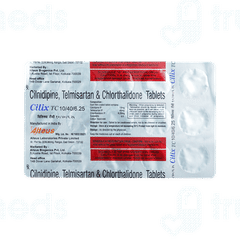 Cilix Tc 10/40/6.25 Tablet 15 Cilix Tc 10/40/6.25 Tablet 15