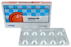 Cefitaxe Dx 200/500 MG Tablet 10