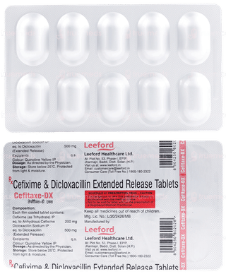 Cefitaxe Dx Tablet 10