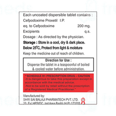 Cefopod 200 MG Tablet 10