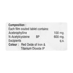 Ceberline Ace 100/600 Mg Tablet 10
