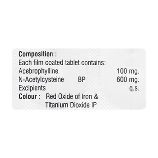 Ceberline Ace 100/600 Mg Tablet 10