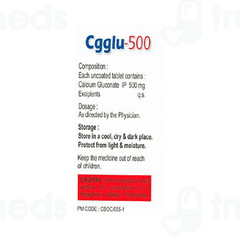 Cgglu 500 Mg Tablet 10
